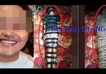 Ngomong ke Polisi, Gilang Bungkus Ngaku Terangsang Tiap Liat Sesama Jenis Selimutan atau Dibalut Kain Jarik