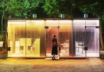 Berani Pakai? Inilah Toilet Transparan Buatan Jepang, Bisa Lihat Bagian dalam saat Tak Terkunci, Ternyata Ini Alasan Pembuatannya