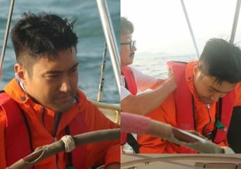 Berlayar ke Samudra Pasifik, Siwon Super Junior Merana Hadapi Rasa Mabuk Laut Ekstrem!    