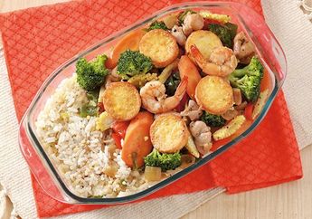 Bikin Bekal Anak Mudah dan Murah, Ini Resep Skotel Nasi Tofu dengan Bahan-bahan yang Tersedia Pasar