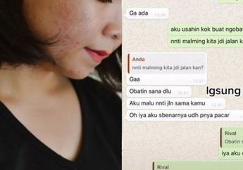 Wanita ini Viral Setelah Ditinggal Gebetan Hingga WhatsApp Diblokir Gara-gara Tunjukkan Wajah Penuh Jerawat, Aslinya Ternyata Hanya Prank!