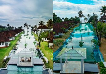Tutup Selama Pandemi Covid-19, Hotel Ini Sulap Kolam Renang Mewahnya Jadi Empang Ikan