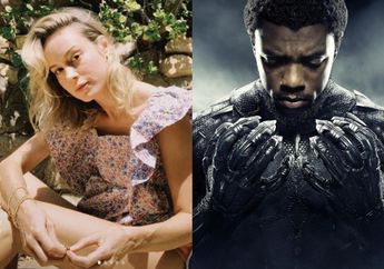 Berkabung atas Meninggalnya Chadwick Boseman, Brie Larson 'Captain Marvel': Aku Merasa Terhormat Memiliki Kenangan Bersamamu