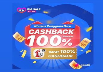 Sambut Hari Pelanggan Nasional, Lazada Beri Voucher Cashback hingga 100 Persen