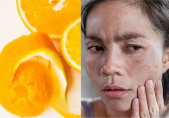 Selama Ini Dibuang Cuma-cuma, Faktanya Kulit Jeruk Ampuh Hilangkan Flek Bekas Jerawat Loh, Begini Caranya