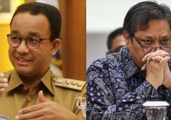 Bak Pukulan Telak, Menko Airlangga Hartarto tiba-tiba Salahkan Anies Baswedan usai Berlakukan PSBB Total di Jakarta karena Hal Ini