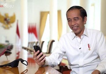 Lakukan Video Call dengan Seorang Guru SMP, Presiden Jokowi Berikan Pesan Ini