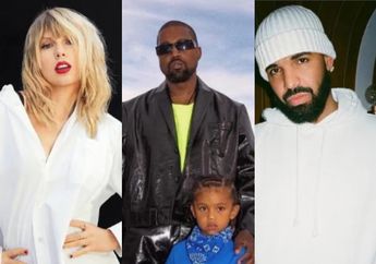 Bikin Ribut Lagi, Kanye West Kali Ini Minta Bantuan Pada Rival Lamanya, Taylor Swift dan Drake?