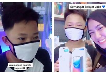 Mau Beli Ponsel Buat Belajar Daring, Anak SMP Ini Malah Ketiban Rezeki Nomplok, Ceritanya Bikin Hati Netizen Meleleh 