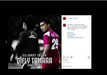 Qifly Tamara, Eks Winger PSM Makassar Meninggal Dunia di Usia 33 Tahun