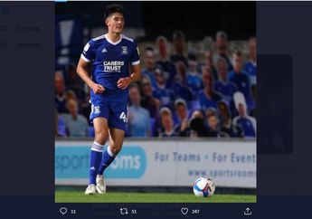 Kembali ke Inggris, Elkan Baggott Langsung Main 90 Menit dan Bawa Ipswich Town Menang