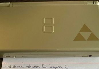 Seorang Pembeli Nintendo Bekas Terkejut ketika Menemukan Sebuah Catatan yang Terselip di Dalamnya