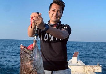 2 Tahun Geluti Hobi Memancing, Eza Gionino Berhasil Pancing Ikan Giant Travelly Seberat 32 Kg!