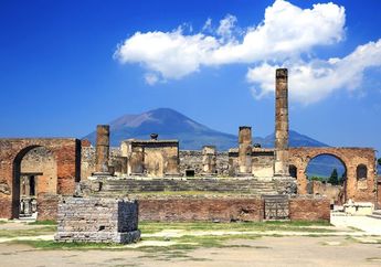 Kota Ini Hilang Usai Disapu Dahsyatnya Letusan Gunung Vesuvius, Peneliti Temukan Kerangka Seorang Pria yang Selamatkan Diri dan Sel Otak Berusia 2000 Tahun