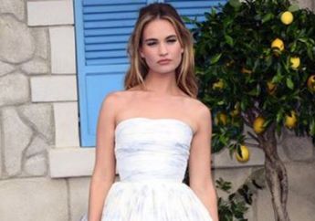 Pulang dari Liburan Romantis, Lily James Kembali Kepergok Berciuman dengan Pria Beristri di Bandara