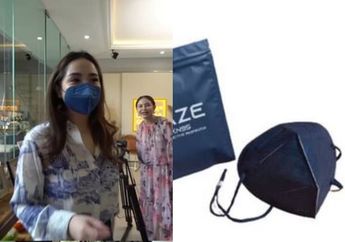 Harga Masker yang Dikenakan Nagita Slavina Ini Bikin Netizen Geleng-geleng Kepala: Saluran Pernapasan jadi Glowing