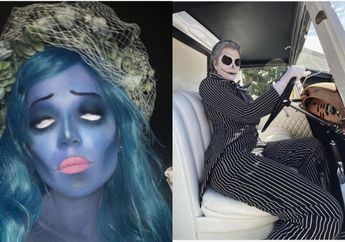 Nyaris Tak Dikenali, Berikut Penampilan Halloween Para Selebritis Hollywood, Ada yang Jadi Mayat hingga Peri Cantik dari Negeri Dongeng   