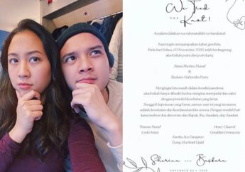 Undangan Pernikahannya Bocor, Sherina Munaf dan Baskara Mahendra Resmi Menikah Hari Ini