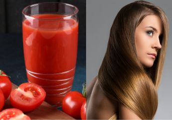 Cuma Oleskan Jus Tomat, Rambut Mendadak Akan Berkilau bak Iklan Sampo, Ladies Wajib Tahu Nih!