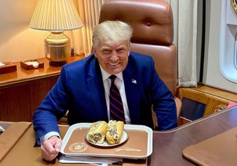 Pulang ke Gedung Putih dengan Sambutan Pendukung Joe Biden, Donald Trump Pasang Tampang Murung