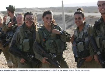 Inilah Batalion Caracal, Pasukan Elite Wanita Israel yang Terlihat Lembut Namun Ganas, Kemampuan Tempurnya Tak Kalah dari Pria