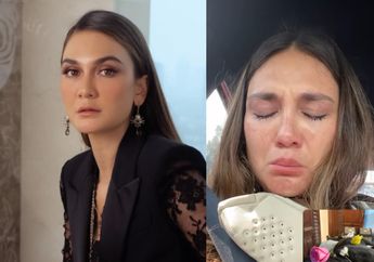 Berurai Air Mata, Luna Maya Bawa Kabar Duka