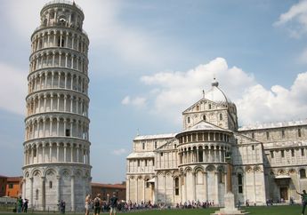 Menara Pisa, Menara Miring yang Pembangunannya Memerlukan Waktu 2 Abad