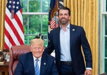 Sempat Kepergok Tak Pakai Masker di Kampanye Ayahnya, Putra Tertua Donald Trump Kini Terinfeksi Covid-19