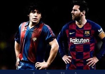 Maradona Meninggal, Pernah Bujuk Lionel Messi Agar ke Indonesia