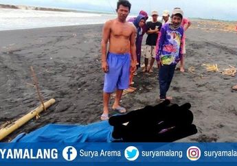 Terdampar di Pantai Telengsari Gumukmas Jember, Mayat Perempuan Tanpa Identitas Alami Sejumlah Luka di Bagian Kepala