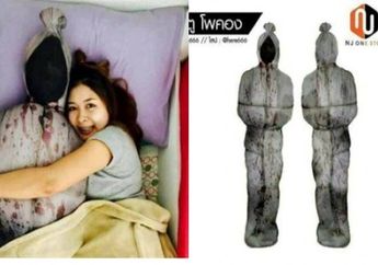 Para Jomblo Kesepian dan Butuh Teman Tidur? Warga Indonesia Kini Berbondong-bondong Beli Guling Berbentuk Hantu, Segini Harganya!