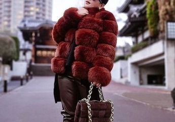 Cuma Pergi Belanja ke Supermarket Dekat Rumah, Syahrini Dandan Super Cetar Pakai Jaket Bulu-Bulu Sambil Tenteng Tas Langka Seharga Rp 2 Miliar