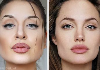 Miliki Bibir Seksi Bak Agelina Jolie! Inilah Cara Menebalkan Bibir Tipis Dalam Sekejap Menggunakan Lip Liner