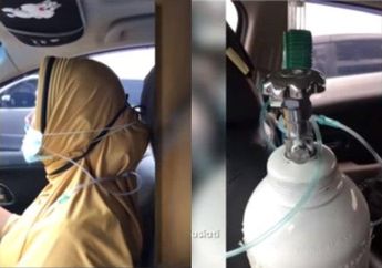 Hidup Mati Tergantung Diri Sendiri, Viral Penampakan Wanita Bawa Tabung Oksigen Keliling Jakarta, Cari-cari Rumah Sakit Agar Bisa Sembuh dari Corona