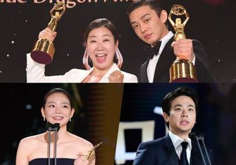 Sabet Gelar Aktor dan Aktris Terbaik, Yoo Ah In dan Ra Mi Ran Bawa Pulang Trofi Blue Dragon Film Awards