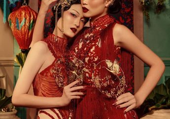 Pemotretan dengan Tema Tahun Baru Imlek, Intip Penampilan Model Papan Atas Patricia Gouw dan Ayu Gani!