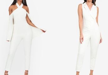 5 Rekomendasi Jumpsuit Putih yang Bisa Digunakan Dalam Rangkaian Acara Pernikahan