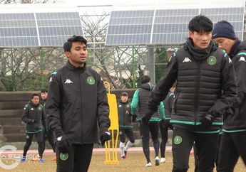 Cuaca Ekstrem Warnai Latihan Perdana Asnawi Mangkualam Bersama Ansan Greeners