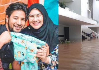 Istana Gedongannya Terendam Banjir Sampai Furnitur Mewah Ikut Ludes, Irish Bella Pasrah Tunjukkan Penampakan Rumahnya yang bak Kapal Pecah: Ini Baru Kebanjiran, Gimana Tsunami?