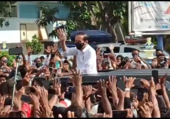 Kedatangan Jokowi di Maumere Disambut Lautan Manusia, Netizen Singgung Soal Kasus Habib Rizieq, Istana Negara: Tetap Mengingatkan Taati Protokol Kesehatan
