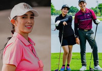 Pasangan Selebriti Ussy Sulistiawaty dan Andhika Pratama Kompak Menekuni Hobi Bermain Golf, Ussy Ungkap Manfaatnya: Turun 10 Kg!