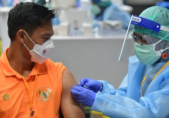 Pemain Timnas dan Sejumlah Insan Sepak Bola Tanah Air Jalani Vaksinasi