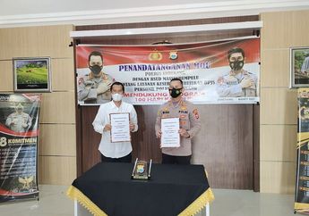 MoU Kapolres Enrekang Dengan RSUD Enrekang  dan Kerjasama Pembangunan Rumah Subsidi Anggota 
