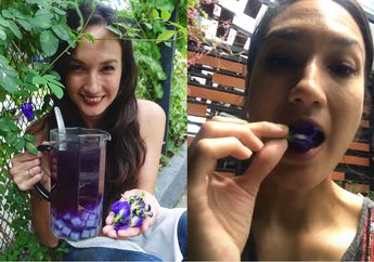 Melihat Manfaat Bunga Telang untuk Kesehatan yang Jadi Konsumsi Nadine Chandrawinata, Bisa Menyehatkan Rambut loh!