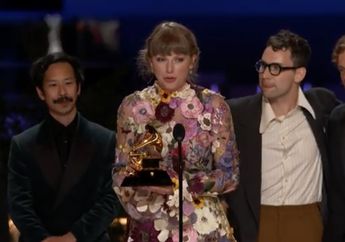 Cetak Sejarah, Taylor Swift Jadi Wanita Pertama yang Berhasil Memenangkan 'Album of the Year' di Grammy Awards Sebanyak 3 Kali