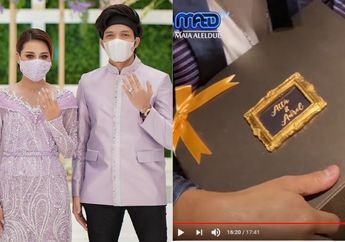 Buka Souvenir Lamaran Atta Halilintar dan Aurel Hermansyah, Maia Estianty Terkejut Saat Dapati Isinya yang Berbalut Pita Warna Emas: 'Wow!'