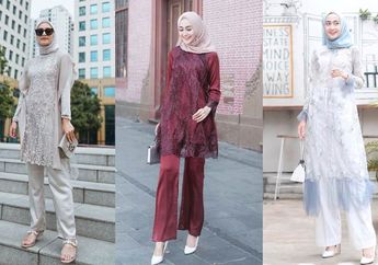 6 Pilihan Gaya Kondangan dengan Tunik dan Celana, Bikin Hijabers Kelihatan Elegan!