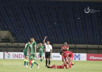 Banjir Kartu Merah di Piala Menpora 2021, Persib Dua Kali Jadi Korban