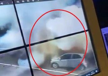 Detik-Detik Ledakan Dahsyat Bom Bunuh Diri Terjadi di Depan Pintu Gerbang Gereja Katedral Makassar