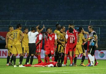 Diwarnai Kartu Merah, Persija Bungkam Bhayangkara Solo FC dan Melaju ke Babak 8 Besar Piala Menpora 2021
